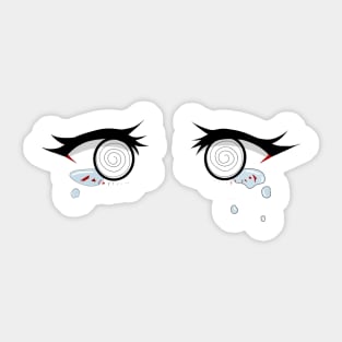 crying eyes Sticker